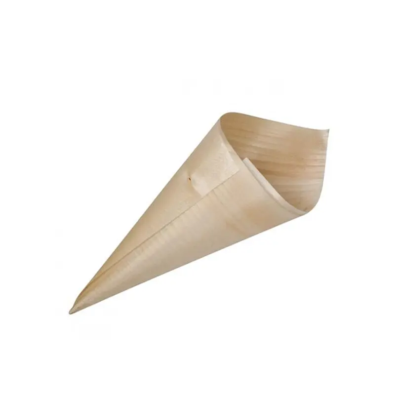 100-Pack Pine Cone-Shaped Disposable Serving Cups (120Mm Length) 1