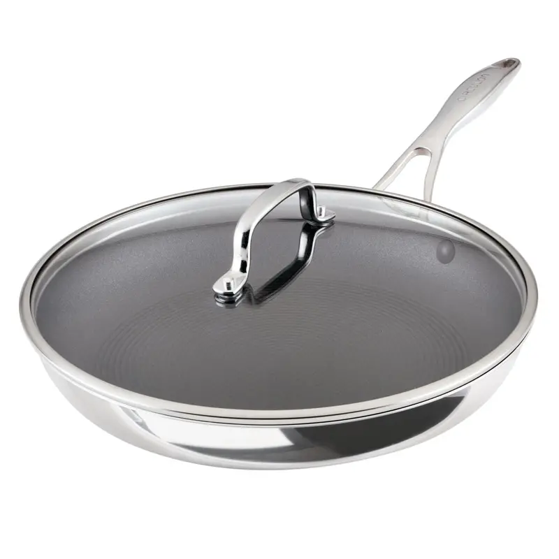 12.5-Inch C1 Scratchdefense™ Frying Pan With Lid 1