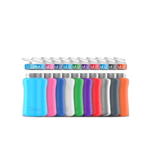 12Oz Compact Stainless Steel Bottle With Comfort Grip Lid 1