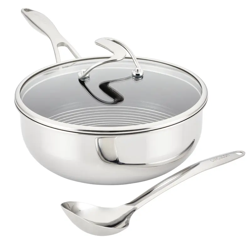 3.5-Quart Covered Chef Pan With Integrated Spoon Rest 1