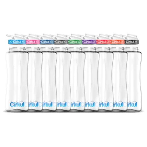 32Oz Lightweight Plastic Hydration Bottle Featuring Comfort Grip Lid 1