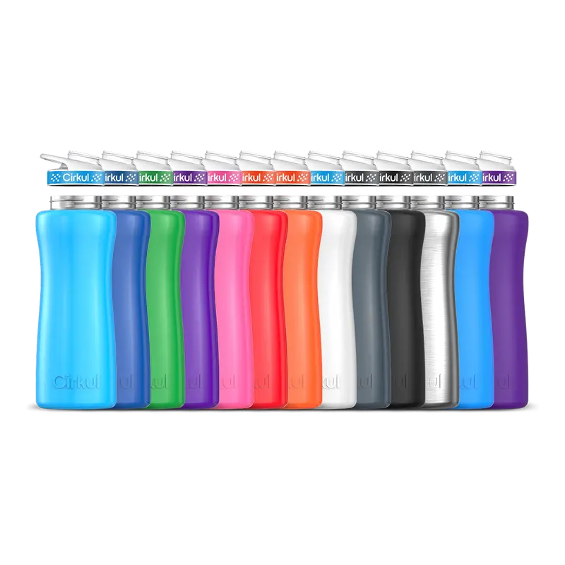 32Oz Stainless Steel Water Bottle With Comfort Grip Lid 1
