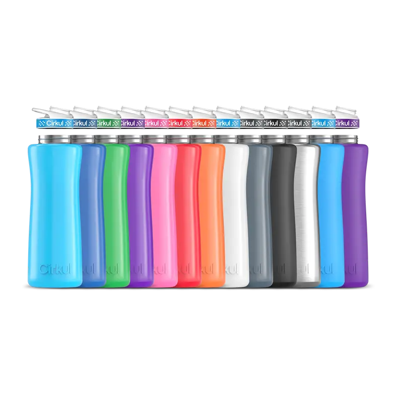 42Oz Stainless Steel Water Bottle With Comfort Grip Lid 1