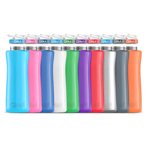 42Oz Vacuum-Insulated Stainless Steel Bottle With Comfort Grip Lid 1