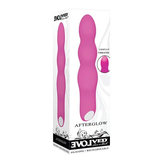 Afterglow Light-Up Vibrator By Evolved – Pink Illuminated Pleasure Device 1