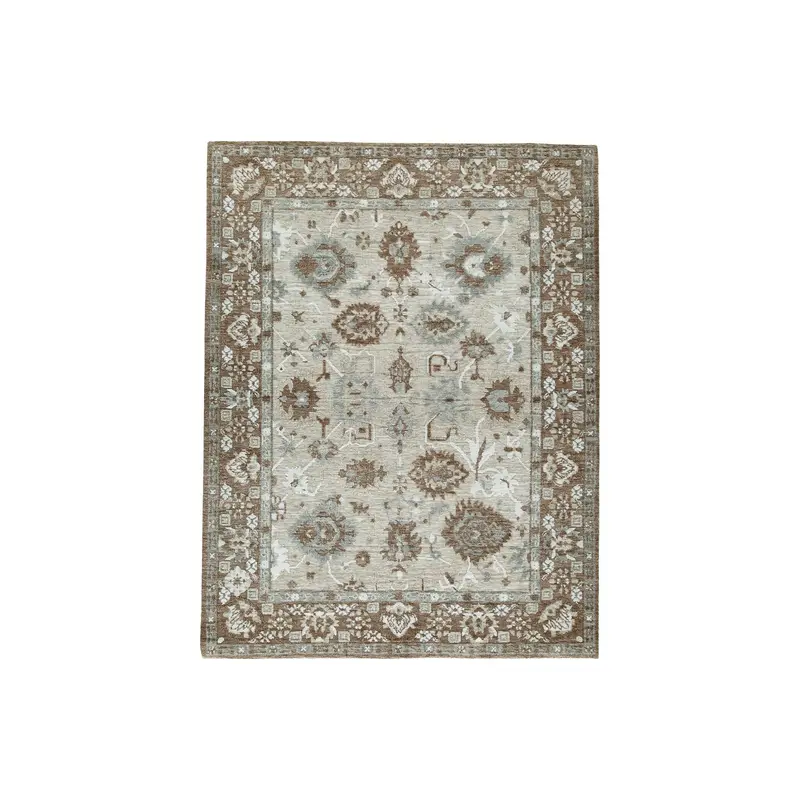 Ashley Ainswick Memory Foam Large Area Rug – Plush Low-Pile Design In Versatile Beige 1