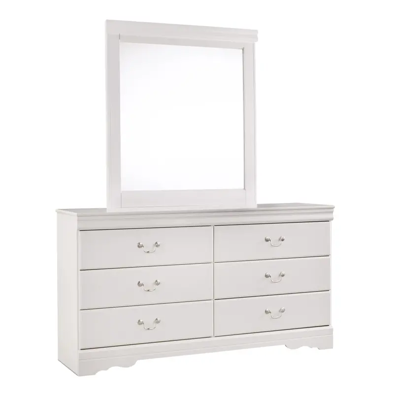 Ashley Anarasia B129B3 5-Drawer Dresser With Matching Mirror 1