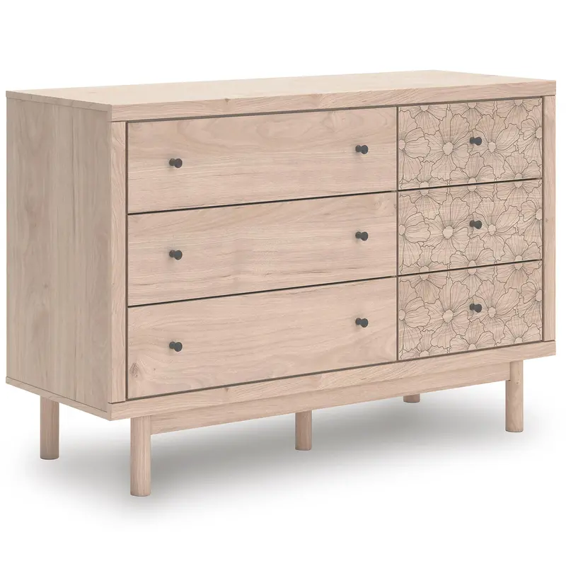 Ashley Arloster Pcb1566-221 Six-Drawer Wide Dresser 1