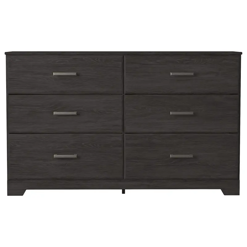 Ashley Belachime B2589-31 Six-Drawer Wood Dresser – Contemporary Bedroom Storage Unit 1
