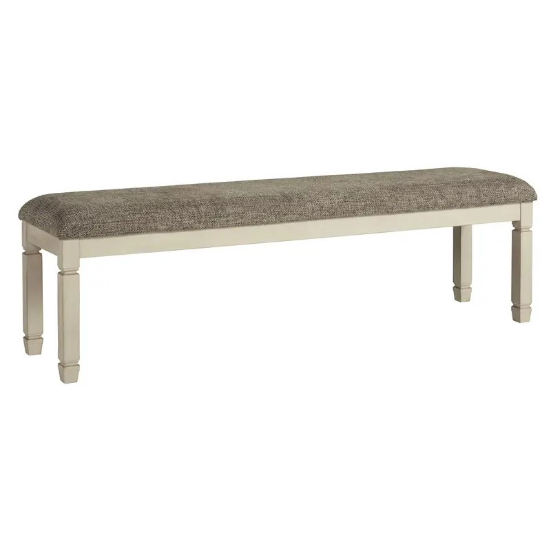 Ashley Bolanburg Extra-Large Upholstered Dining Bench – D647-08 1
