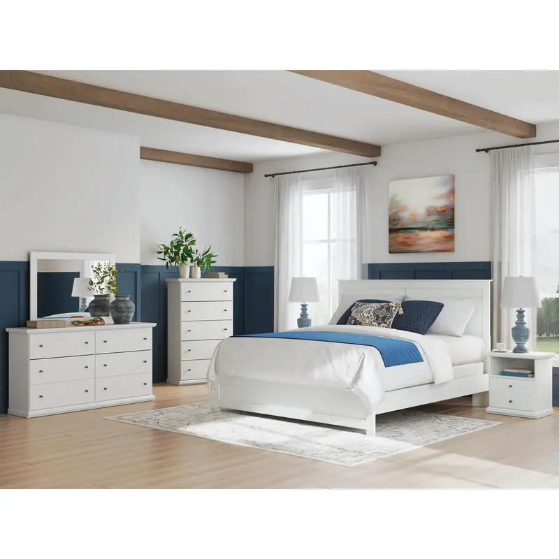 Ashley Bostwick Shoals 7-Piece Full Panel Bedroom Set 1