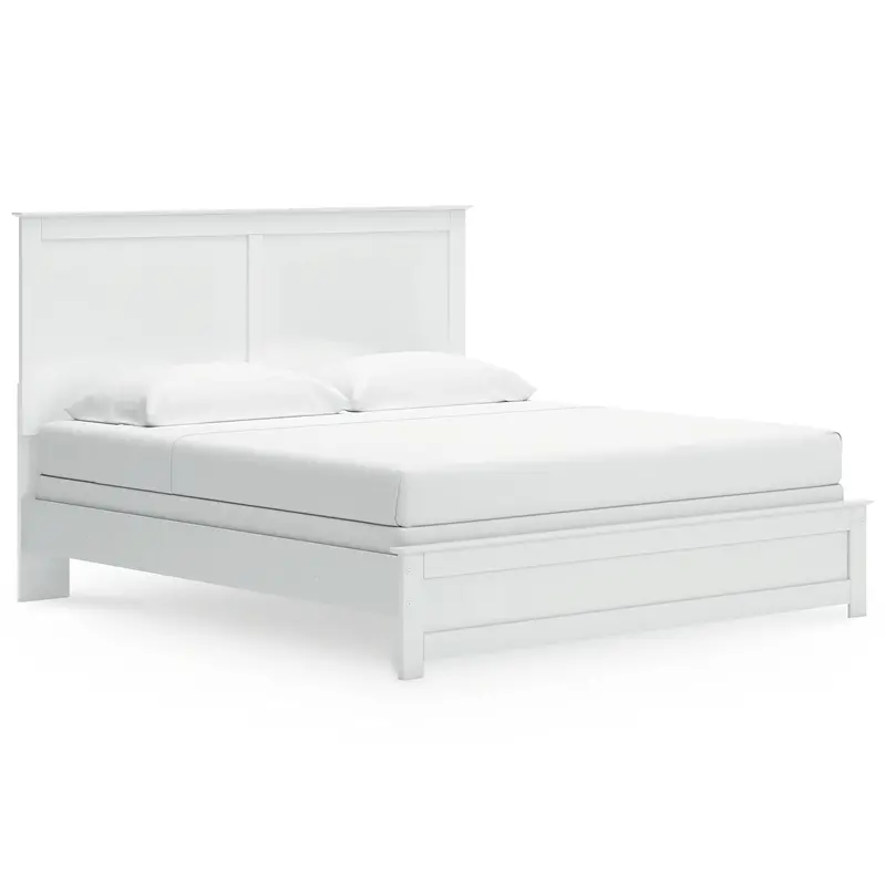 Ashley Bostwick Shoals King Panel Bed – Rustic Elegance 1