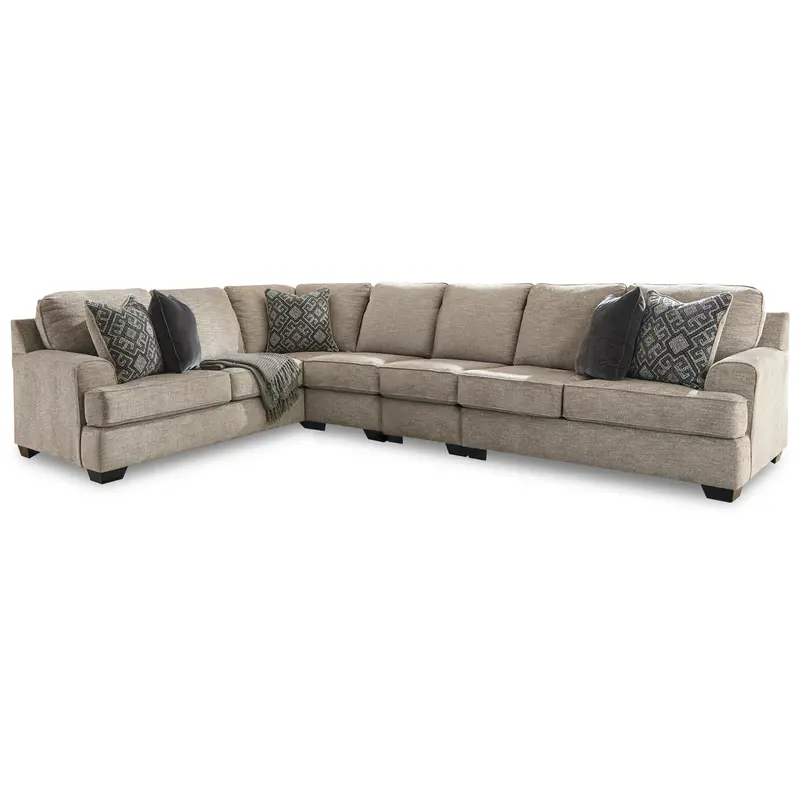 Ashley Bovarian 56103S6 Fabric 4-Piece Sectional Sofa 1
