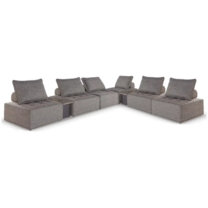 Ashley Bree Zee P160P14 Eight-Piece Modular Outdoor Seating Collection 1