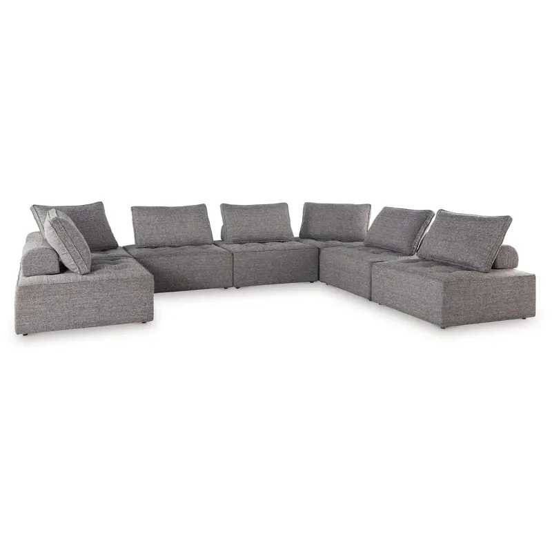 Ashley Bree Zee P160P2 Seven-Piece Outdoor Sectional Arrangement 1