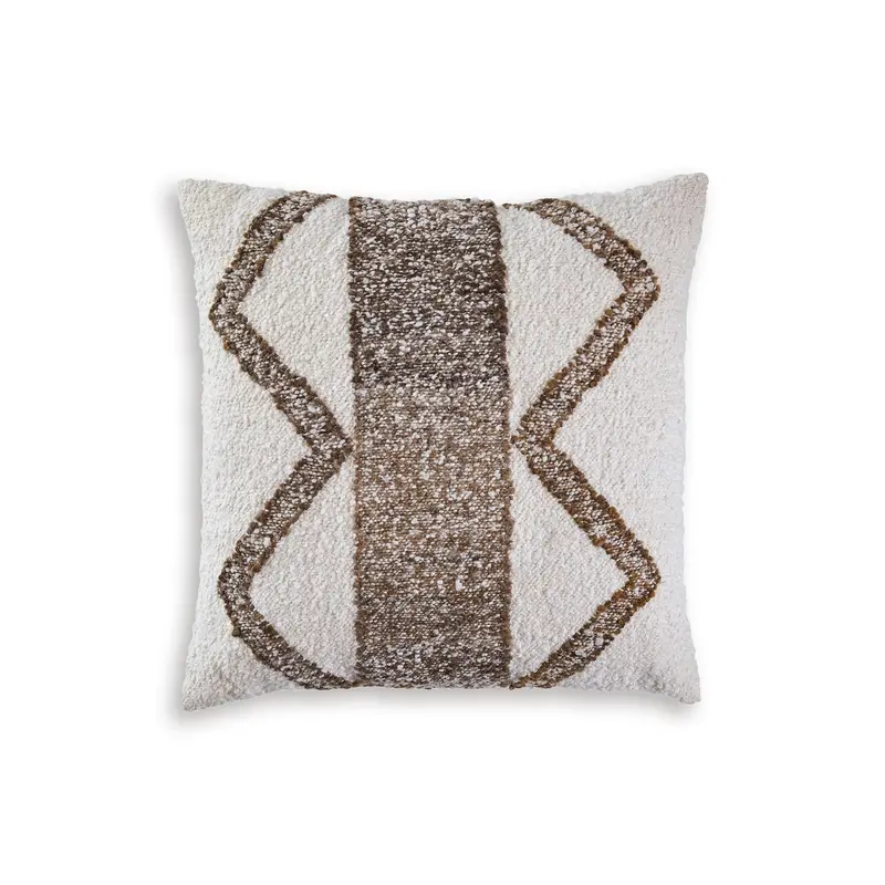 Ashley Brettwood Textured Throw Pillow – Tactile, Neutral-Tone Sofa Accent 1