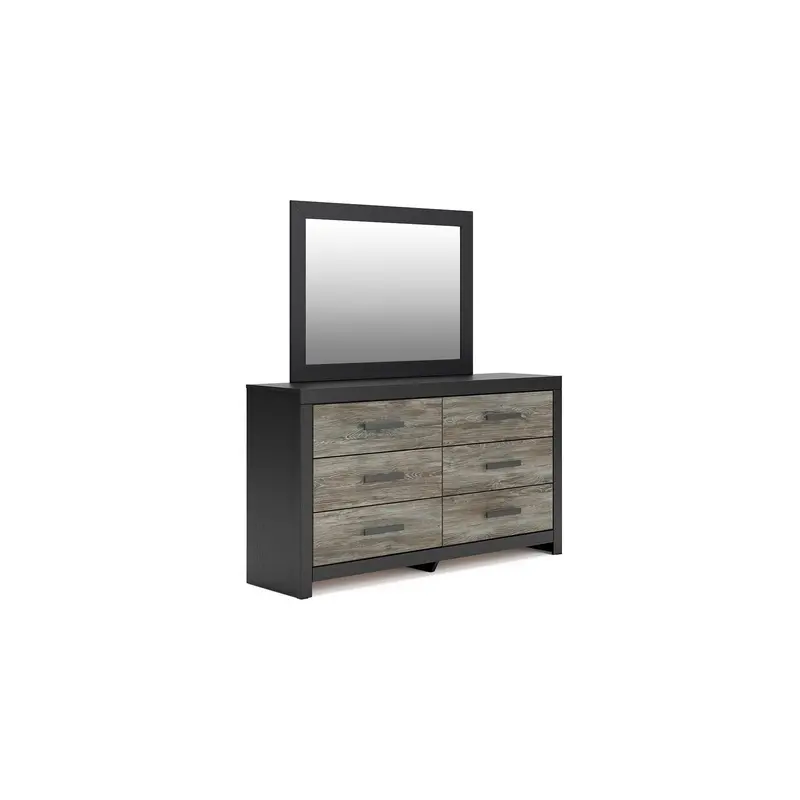 Ashley Broachmyn 6-Drawer Dresser With Matching Wall Mirror – Pcb1118-31/36 1