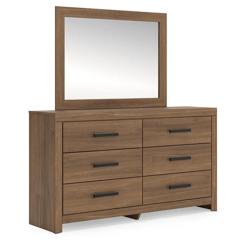 Ashley Broachmyn 6-Drawer Dresser With Mirror – Pcb1116-31/Pcb1116-36 1