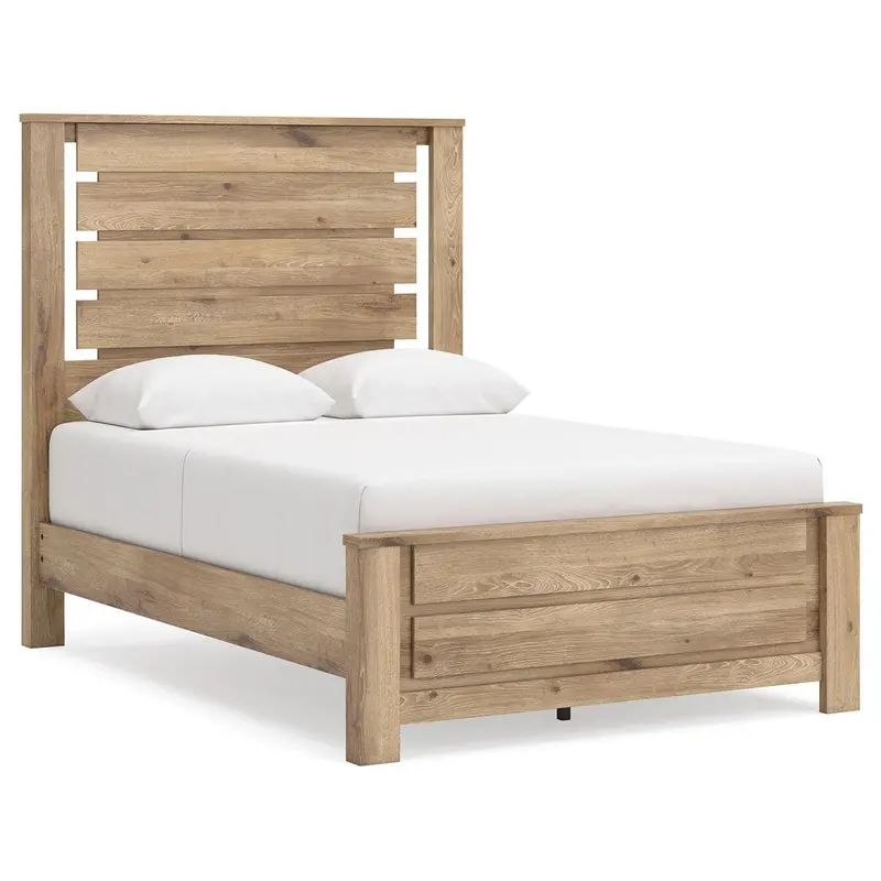 Ashley Brozmont Full-Panel Platform Bed – Minimalist Modern Frame 1