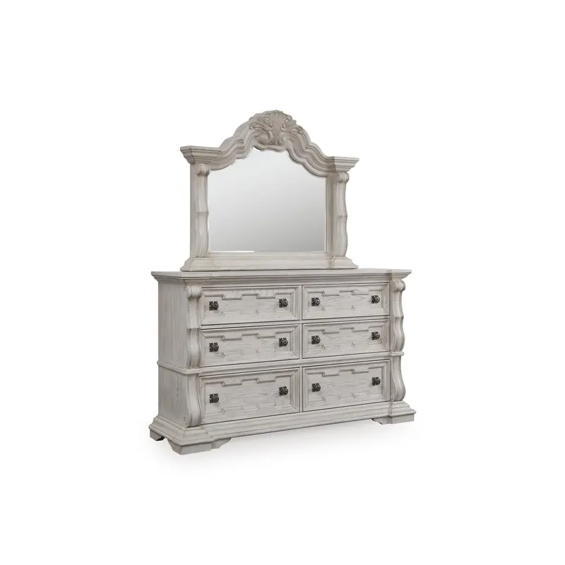 Ashley Bruchandi Dresser With Matching Mirror – Coordinated Bedroom Furniture 1