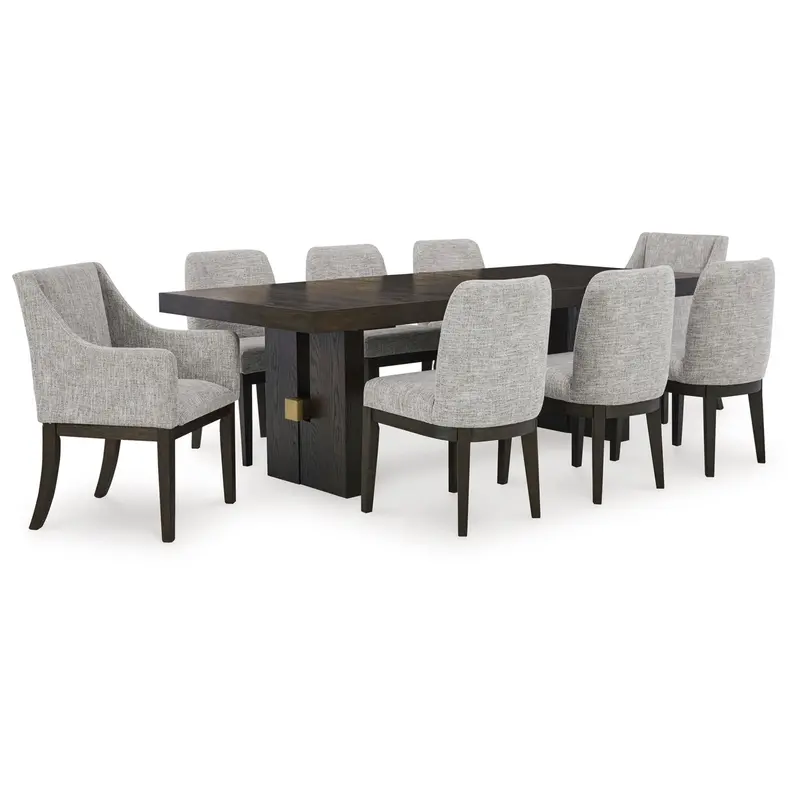 Ashley Burkhaus 9-Piece Dining Collection – D984D7 1