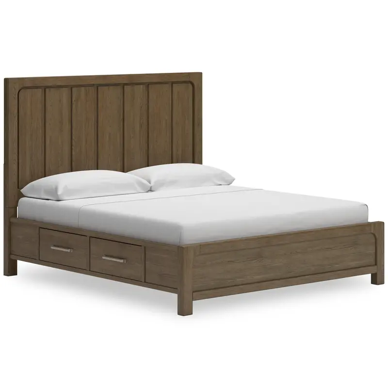 Ashley Cabalynn B974B8 King Panel Bed With Under-Bed Storage 1