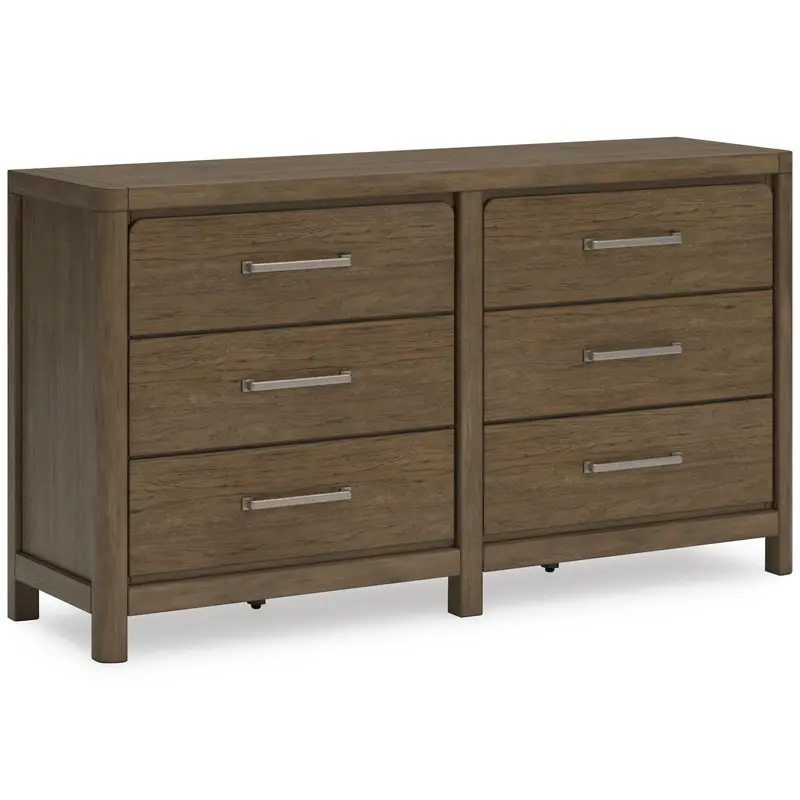 Ashley Cabalynn Wooden Dresser With Soft-Close Drawers 1