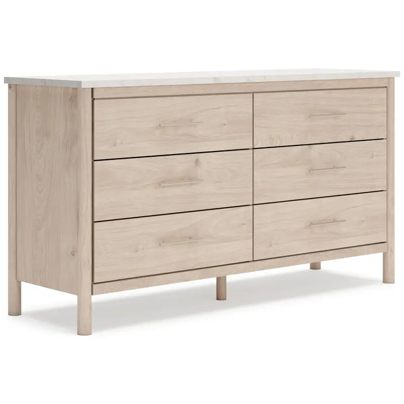Ashley Cadmori B2615-231 Six-Drawer Dresser With Sleek Hardware 1
