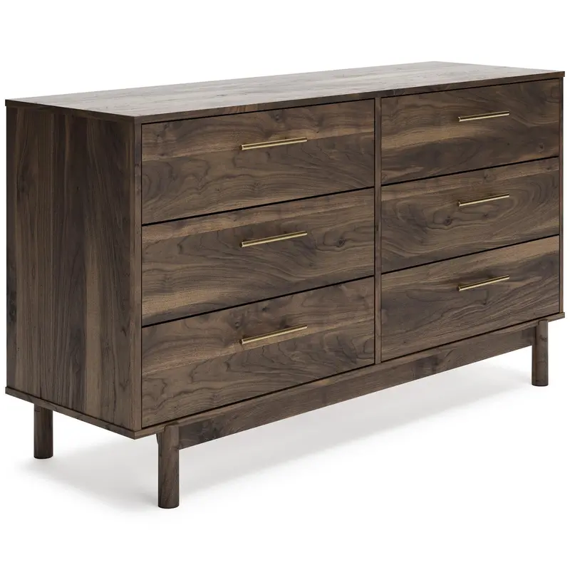 Ashley Calverson Eb3660-231 Six-Drawer Industrial Dresser 1