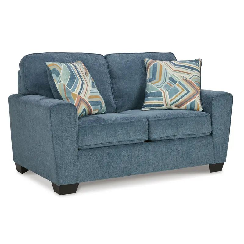 Ashley Cashton 4060535 Compact Loveseat With Nailhead Trim 1