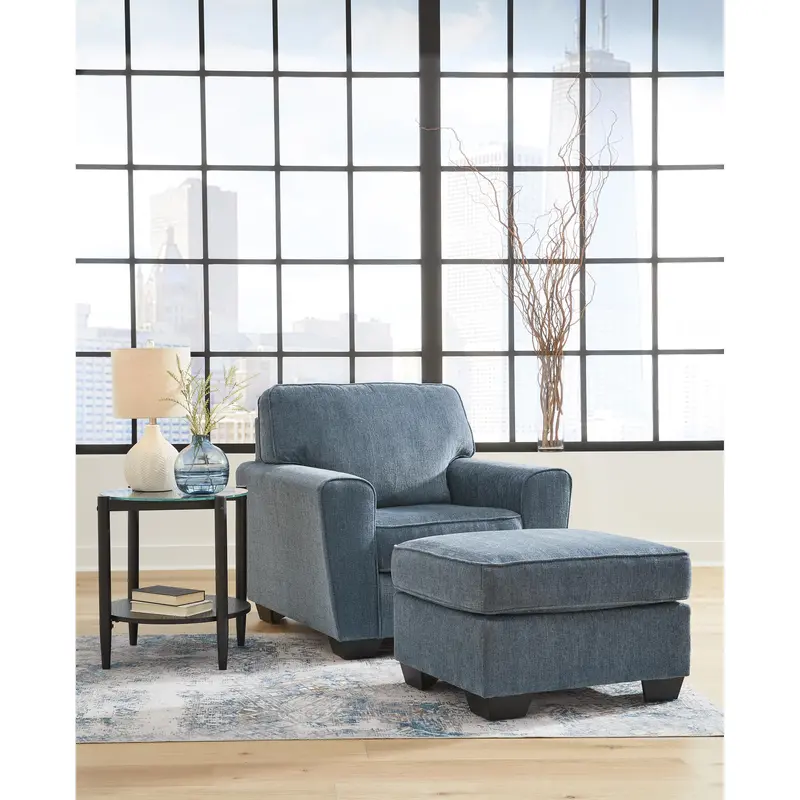 Ashley Cashton Comfort-Focused Chair And Ottoman Pair – 40605U2 1