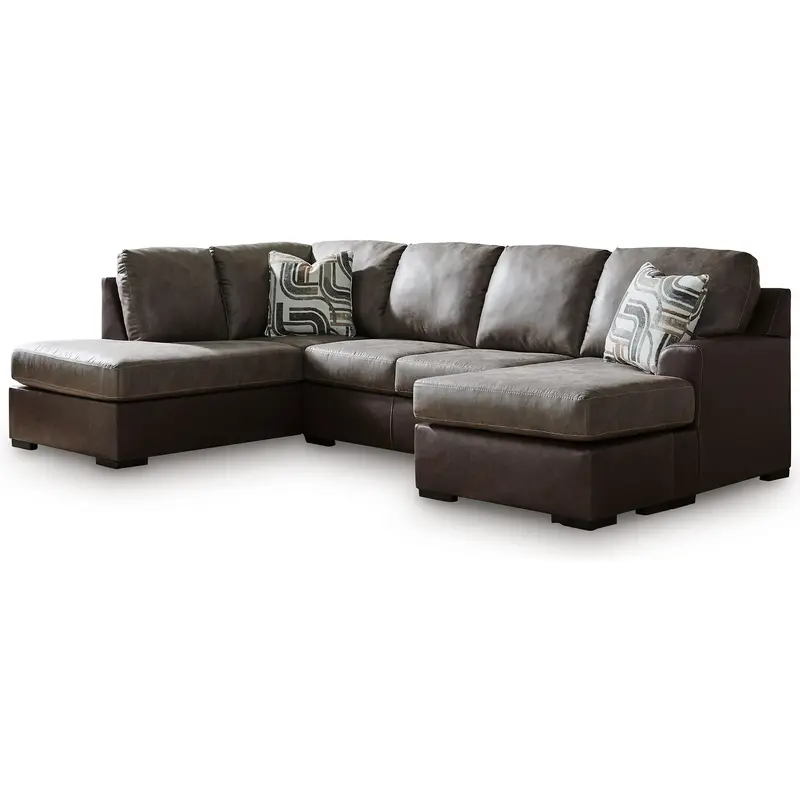 Ashley Castille Way Sleeper Sectional – 2-Piece Chaise Configuration With Pull-Out Mattress (Pc62703S4) 1
