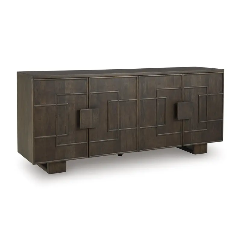 Ashley Cato Slim Profile Accent Cabinet – Modern Living Room Storage Solution 1
