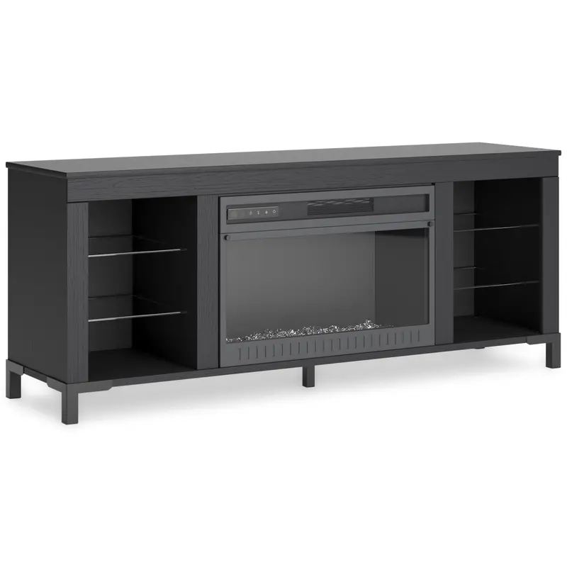 Ashley Cayberry W2721-168 Tv Stand With Built-In Electric Fireplace 1