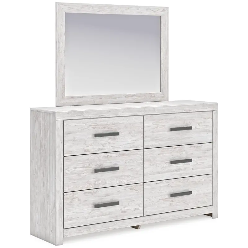 Ashley Cayboni B3788B1 Dresser With Mirror 1