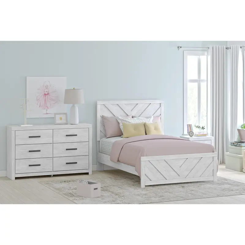 Ashley Cayboni Full Panel Bedroom Set – 6-Piece Ensemble 1
