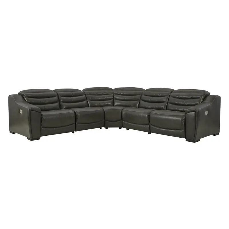 Ashley Center Line 5-Piece Power Reclining Sectional – U63404S3 1