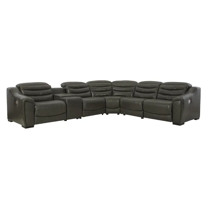 Ashley Center Line Power Reclining Sectional – 6-Piece Expandable Set 1