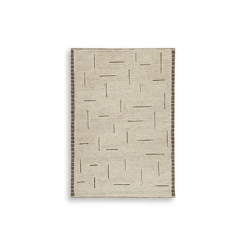 Ashley Clayman Neutral Medium Area Rug – R408342 1