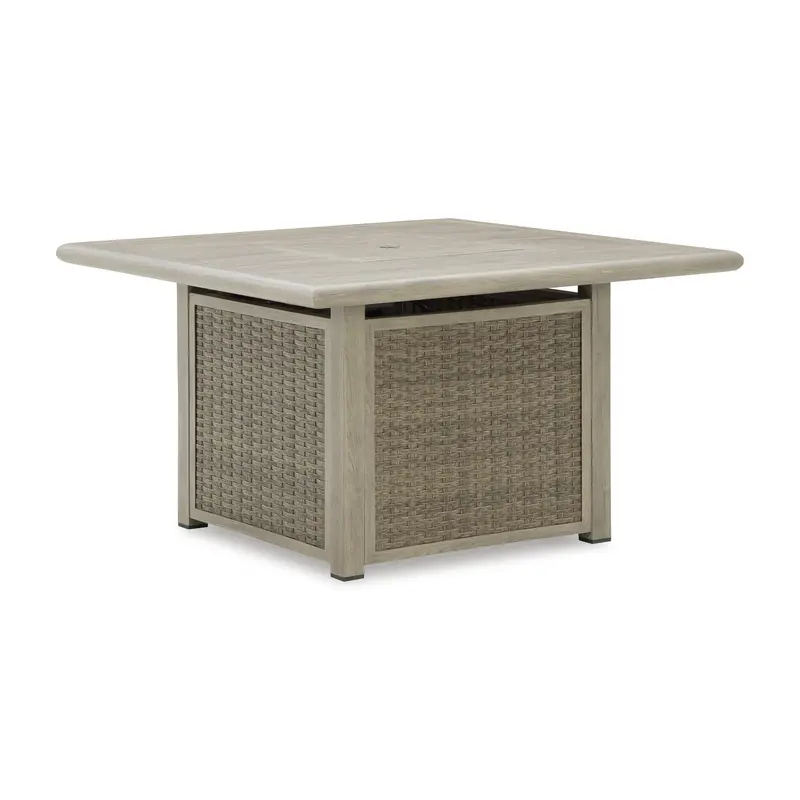 Ashley Cliff Trails Square Fire Pit Table – Outdoor Living Centerpiece 1