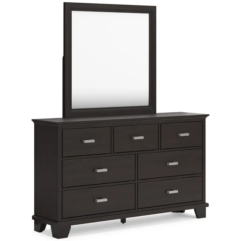 Ashley Covetown B441B1 Dresser With Matching Mirror 1