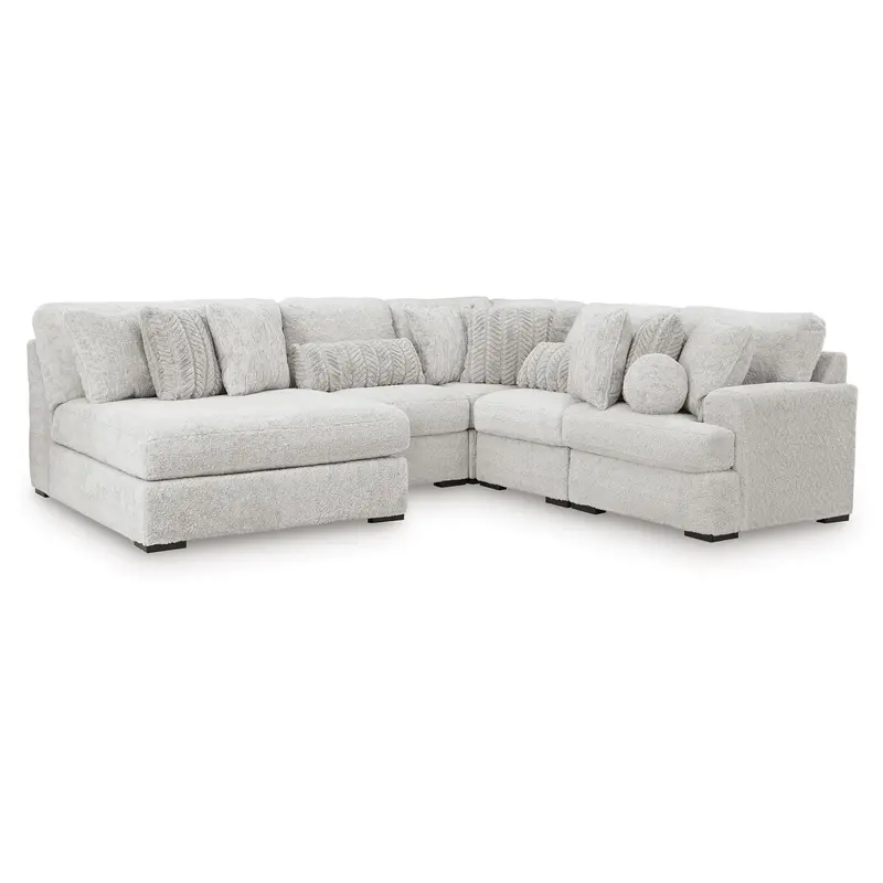 Ashley Cuddle Plush 5-Piece Sectional Sofa With Chaise – Comfort-Focused Seating (Pc59106S11) 1
