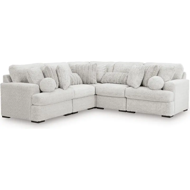 Ashley Cuddle Plush Pc59106S2 Five-Piece Modular Sectional 1