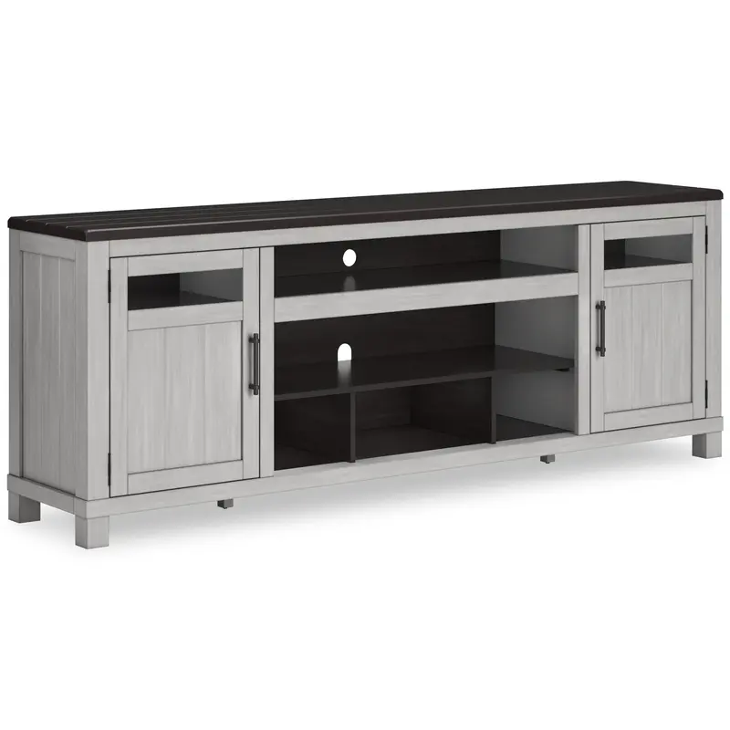Ashley Darborn W796-68 Xl Tv Stand With Optional Electric Fireplace 1
