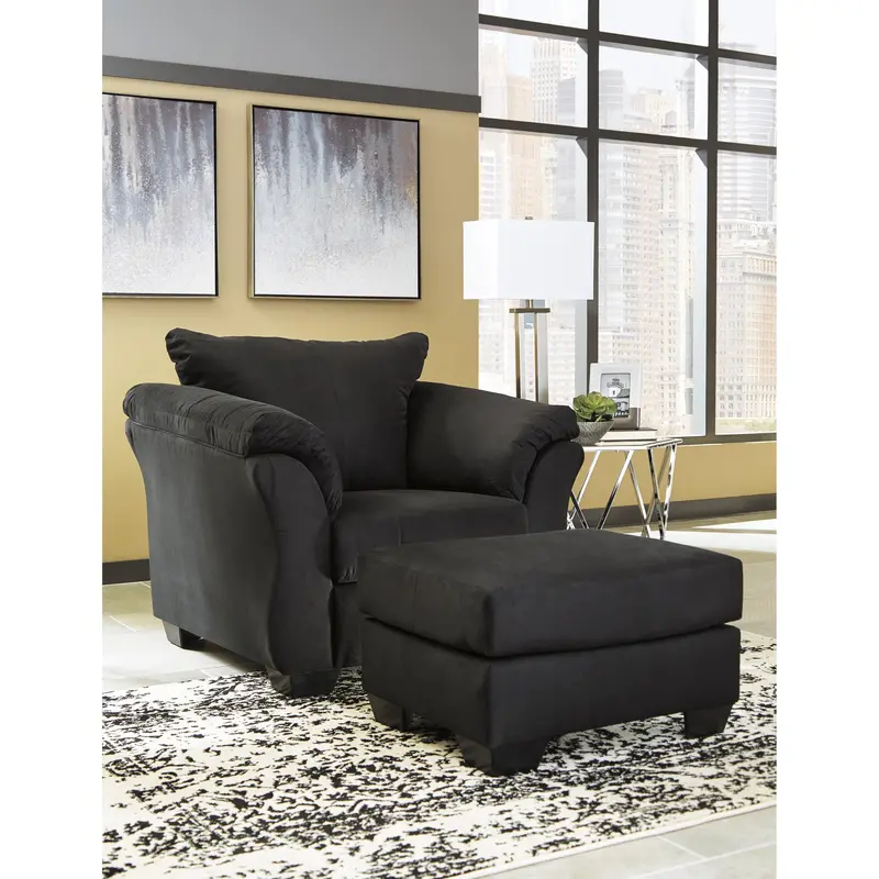 Ashley Darcy Accent Chair And Ottoman (75008U3) 1