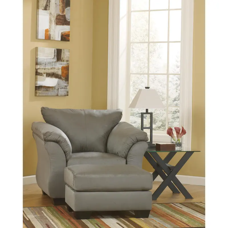 Ashley Darcy Accent Chair And Ottoman Combo (75005U7) 1