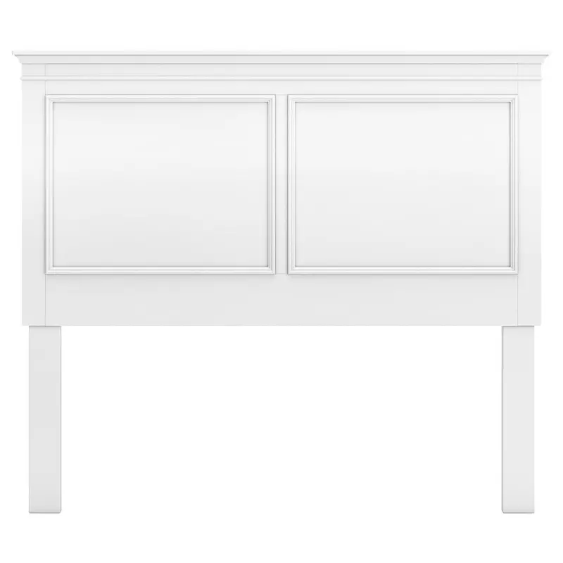Ashley Fortman Full Panel Headboard – Contemporary Wood Frame Design (B680-87) 1
