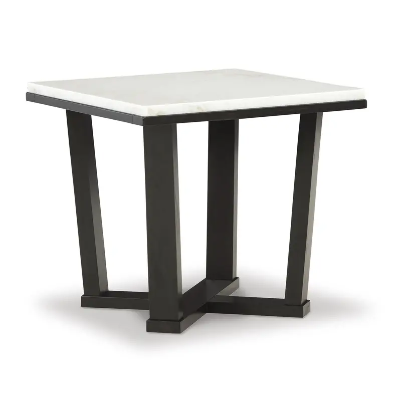 Ashley Fostead Square End Table – Compact Corner Or Side Table 1
