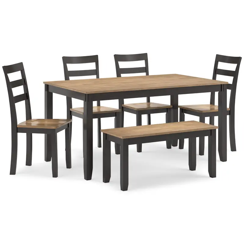 Ashley Gesthaven 5-Piece Dining Table Set – D396-325 1