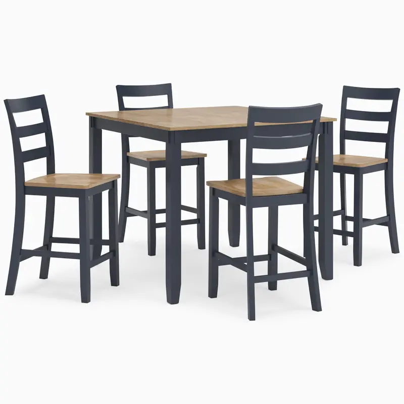 Ashley Gesthaven Counter-Height Dining Set – 3-Piece Ensemble 1